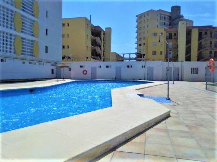 Apartamento Roquetas De Mar Urbanizacion, 2 Dormitorios, Gran Terraza Con Vista Al Mar, Wi-Fi, Parking Y Piscina Eksteriør billede