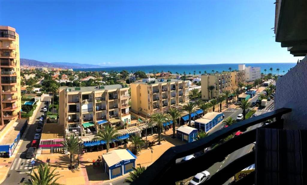 Apartamento Roquetas De Mar Urbanizacion, 2 Dormitorios, Gran Terraza Con Vista Al Mar, Wi-Fi, Parking Y Piscina Eksteriør billede
