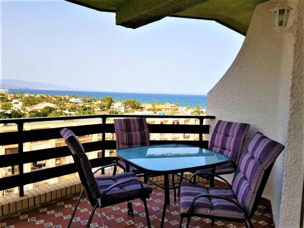Apartamento Roquetas De Mar Urbanizacion, 2 Dormitorios, Gran Terraza Con Vista Al Mar, Wi-Fi, Parking Y Piscina Eksteriør billede