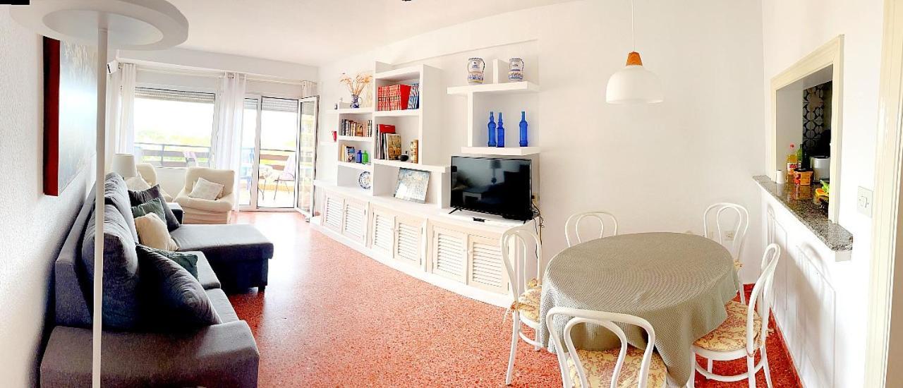 Apartamento Roquetas De Mar Urbanizacion, 2 Dormitorios, Gran Terraza Con Vista Al Mar, Wi-Fi, Parking Y Piscina Eksteriør billede